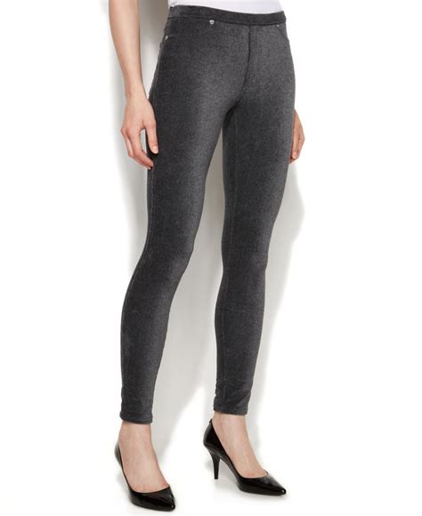 michael kors pull on leggings|Michael Kors corduroy leggings.